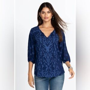 🆕JOHNNY WAS CIERVO ADRIENNE BLOUSE